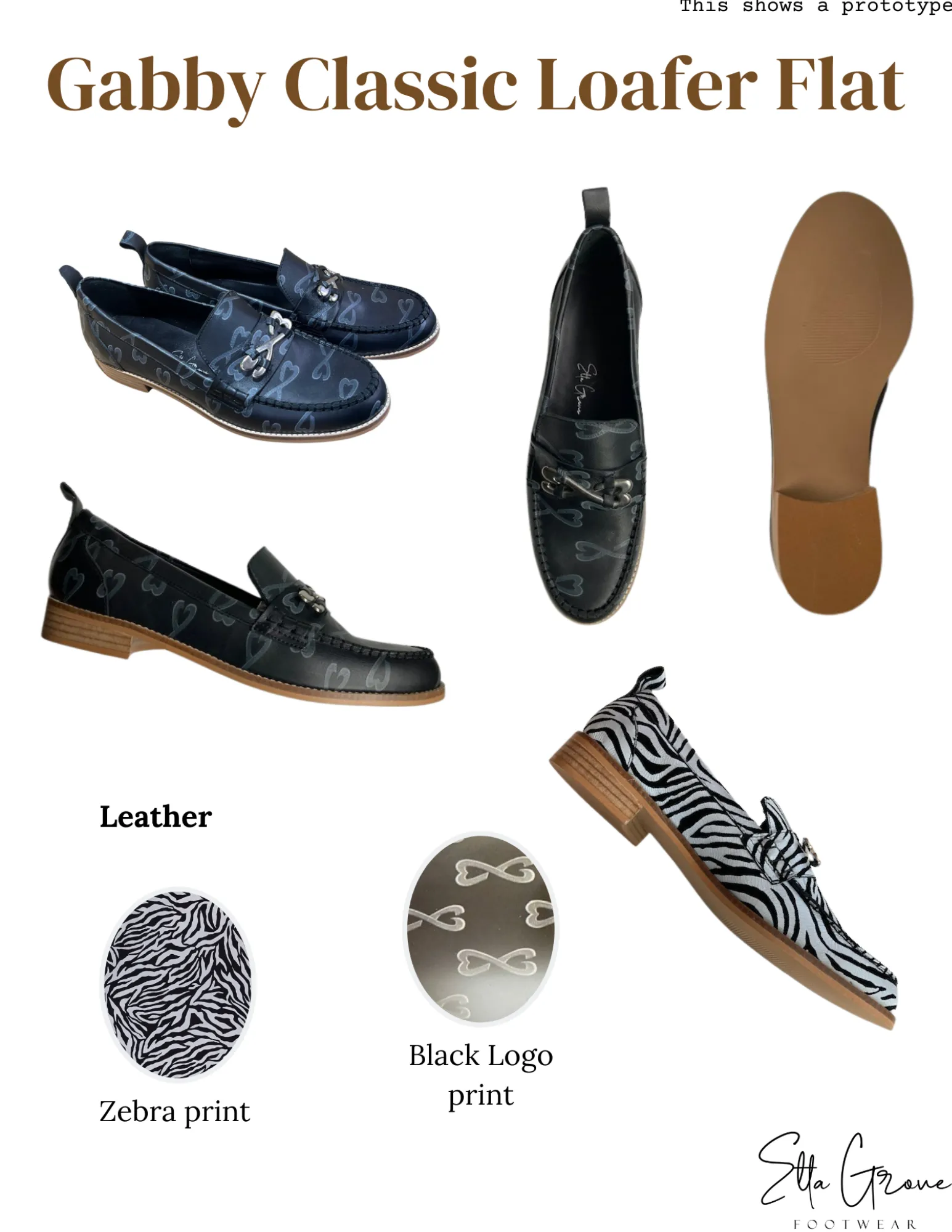EGF Gabby Classic Loafer Flat