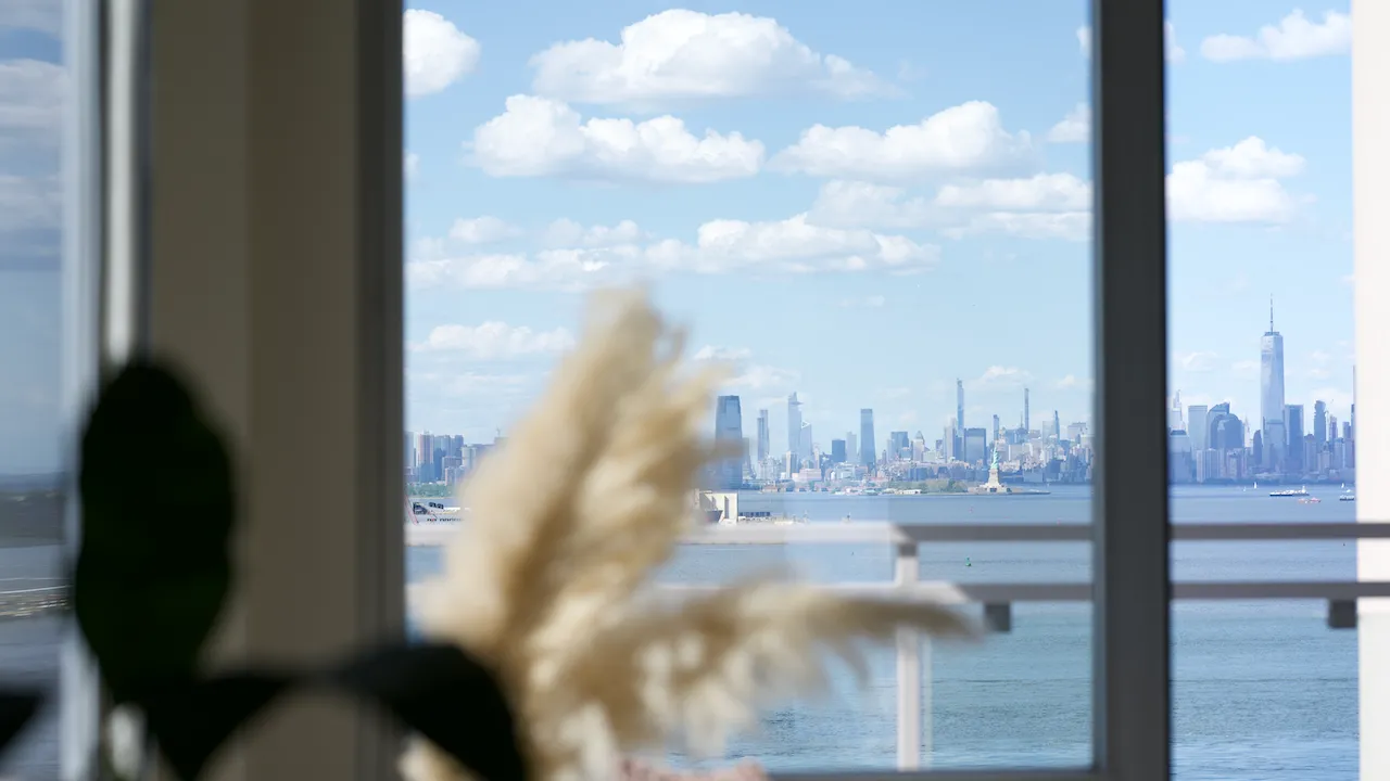 Manhattan view from apartment 