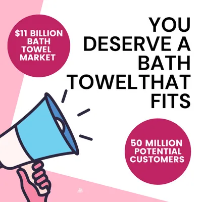 Body by Love Iconographic Plus Size Towel Market 
