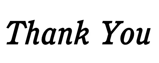 Thank you